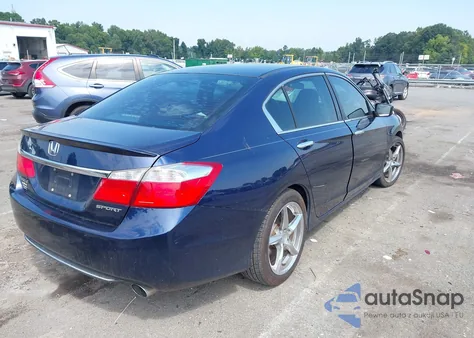 2013 Honda Accord Sport z USA, uszkodzony, nr VIN 1HGCR2F55DA138961